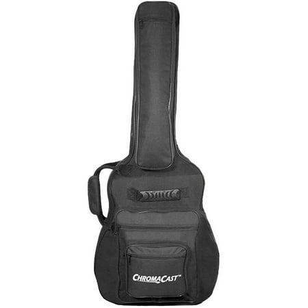 ChromaCast Acoustic Mini Jumbo Guitar Soft Case, Padded Gig (Best Acoustic Gig Bag)