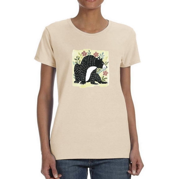 Floral Forester Iii T-Shirt Women -Grace Popp Designs, Female XX-Large