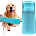 thumbnail image 1 of Botella de agua portátil para perros SOICTA para pasear, 560 ml, azul, 1 of 6