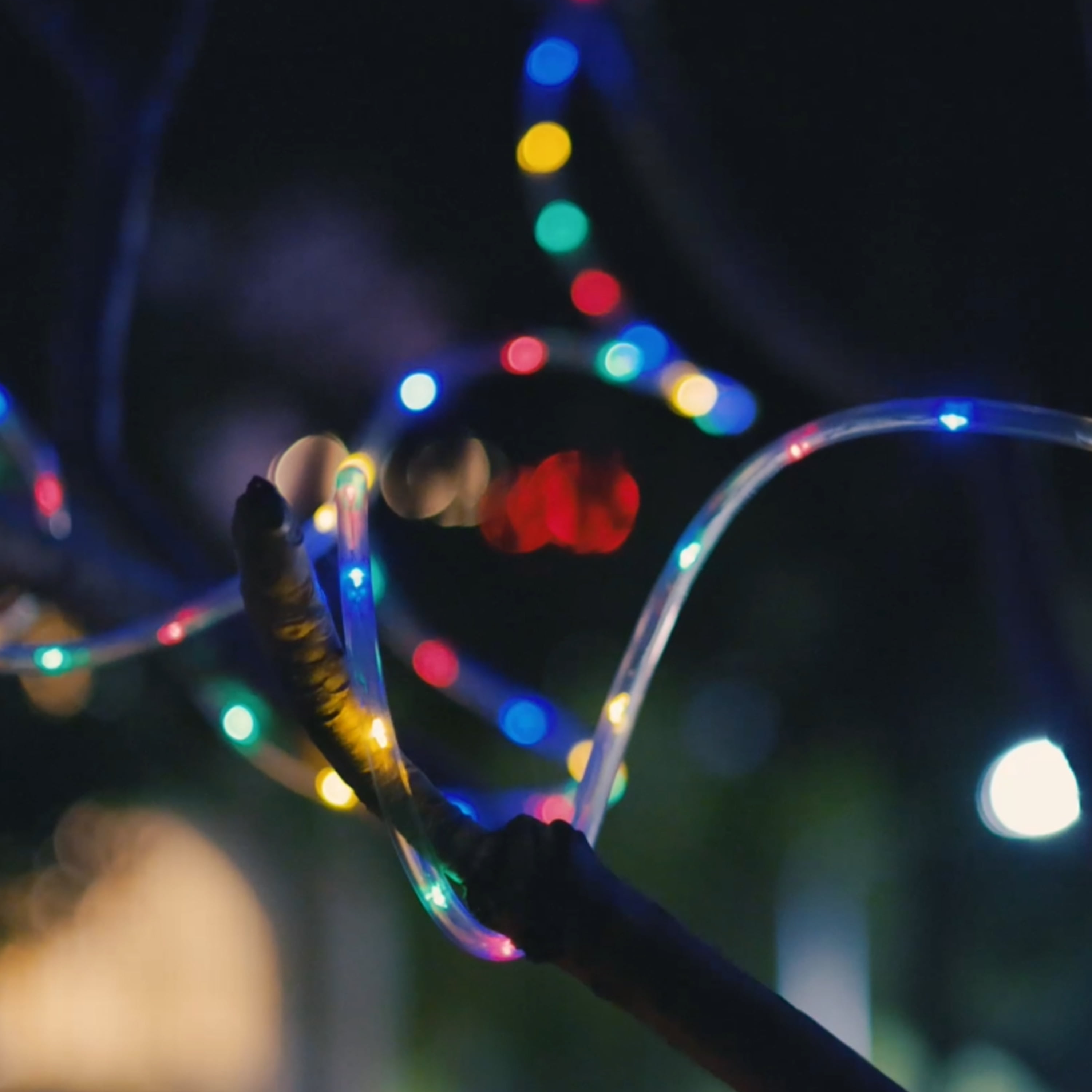Auto Drive 22 feet Multicolor Flexible LED Clear Mini Rope Lights