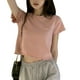 thumbnail image 3 of Camiseta bordada de manga corta Nikou Camiseta con cuello redondo, 3 of 9