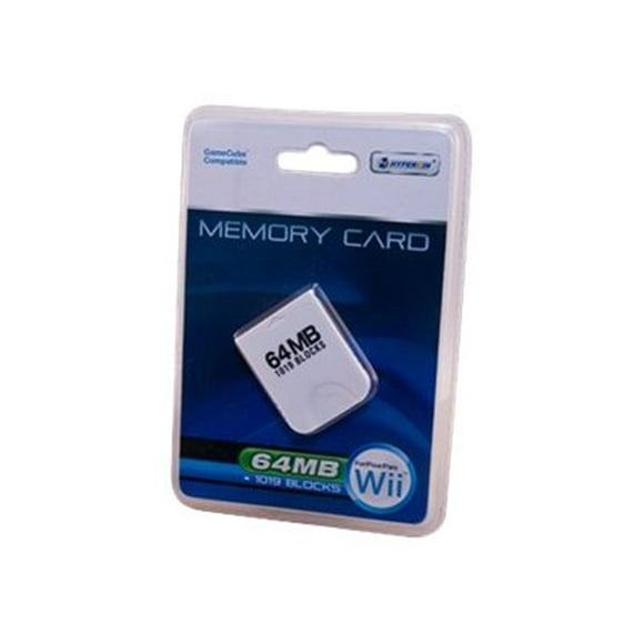 Hyperkin - Flash memory module - 64 MB - Nintendo GameCube Memory Card - for Nintendo GameCube; Nintendo Wii