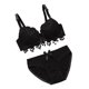thumbnail image 4 of Conjunto de y bragas de lencería para mujer Conjunto de ropa de dormir 70B Hugo Bragas de encaje para mujer, 4 of 8