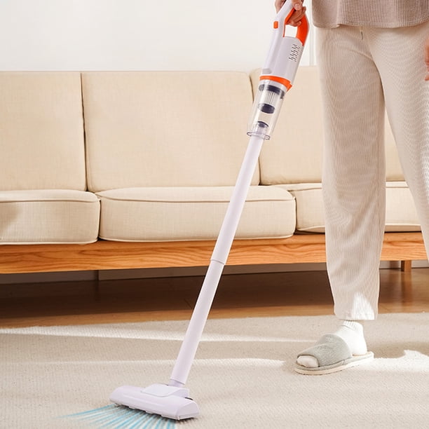 Aspiradora de Escoba, 30 Minutos de Autonomía, 8500 Pa de Potencia de Succión, Diseño Ligero, Cabezal de Cepillo Flexible, Limpieza Eficiente para El Hogar y La Oficina, Tamaño Compacto, Opciones En