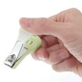 thumbnail image 2 of Unique Bargains 1 Pc Round Tail Nail Clippers Toenail Clippers 2.56"x1.06" Green, 2 of 7