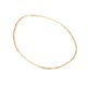 thumbnail image 1 of Cadena Collar Torsal Figaro 5mm Unisex 60cm Chapa de Oro 18k Ametrinaa MPCA0025, 1 of 5