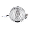 thumbnail image 2 of Faro de Motocicleta 12V 4in Retro Faro de Motocicleta Lámpara Frontal de Alto Brillo Cromado Universal ANGGREK  Otros, 2 of 8