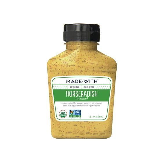 Made With Organic Mustard, Horseradish, 9 Oz
