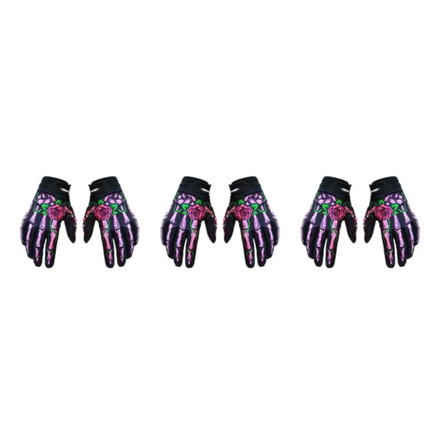 maskred Quick-drying And Windproof Autumn And Winter Gloves For Outdoor Enthusiasts pink XL 3Set