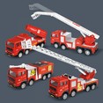 thumbnail image 2 of Water Tanker Firetruck Toys Car Truck Toy for Boys Girls Early Education & Christmas Birthday Gifts, 2 of 6