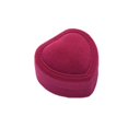 thumbnail image 1 of Caja de almacenamiento para pendientes, vitrina de anillos, collar en forma de corazón, cajas de transporte románticas, bandeja, accesorios de Ropa, zapatos y accesorios Miscelánea rosa rojo blanco Minnieouse AP016250-03, 1 of 6
