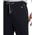 thumbnail image 2 of Pantalón Sleep Lounge Nautica Soft Knit para hombre True Black S, 2 of 2