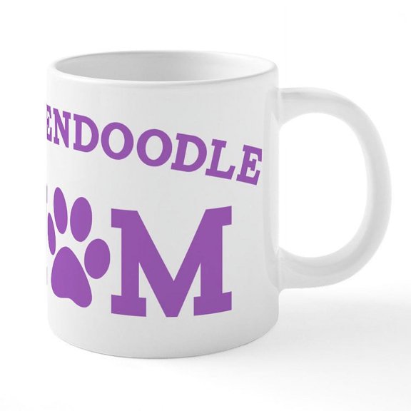 CafePress - Goldendoodle Mom - 20 Oz White Ceramic Mega Mug