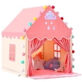 thumbnail image 1 of Play Tent SISTICKER Kids Princess Castle con alfombra para niñas, 1 of 7