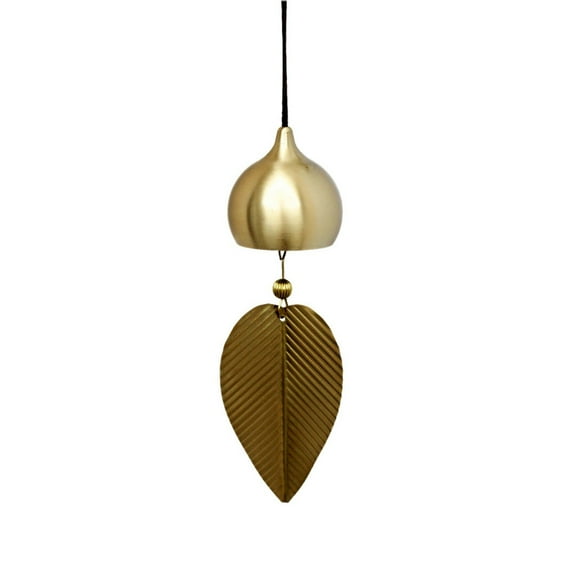 TIELUTT Pure Copper Wind Chime Decoration Exquisite Balcony Bedroom Wind Chime Christmas Paper Chains Beads on A String Toddlers for Cars Decorative Beads String Stained Glass Window Hangings