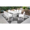 thumbnail image 1 of Table de Salle à Manger Patio Rectangulaire Monaco avec 8 Chaises Sans Bras, 1 of 2
