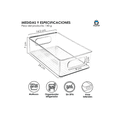 thumbnail image 2 of 6 Pcs Caja Almacenamiento Organizador Refrigerador Cocina Xtellar Color Transparente, 2 of 4