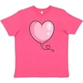 thumbnail image 3 of Inktastic Pink Balloon Heart Youth T-Shirt, 3 of 5