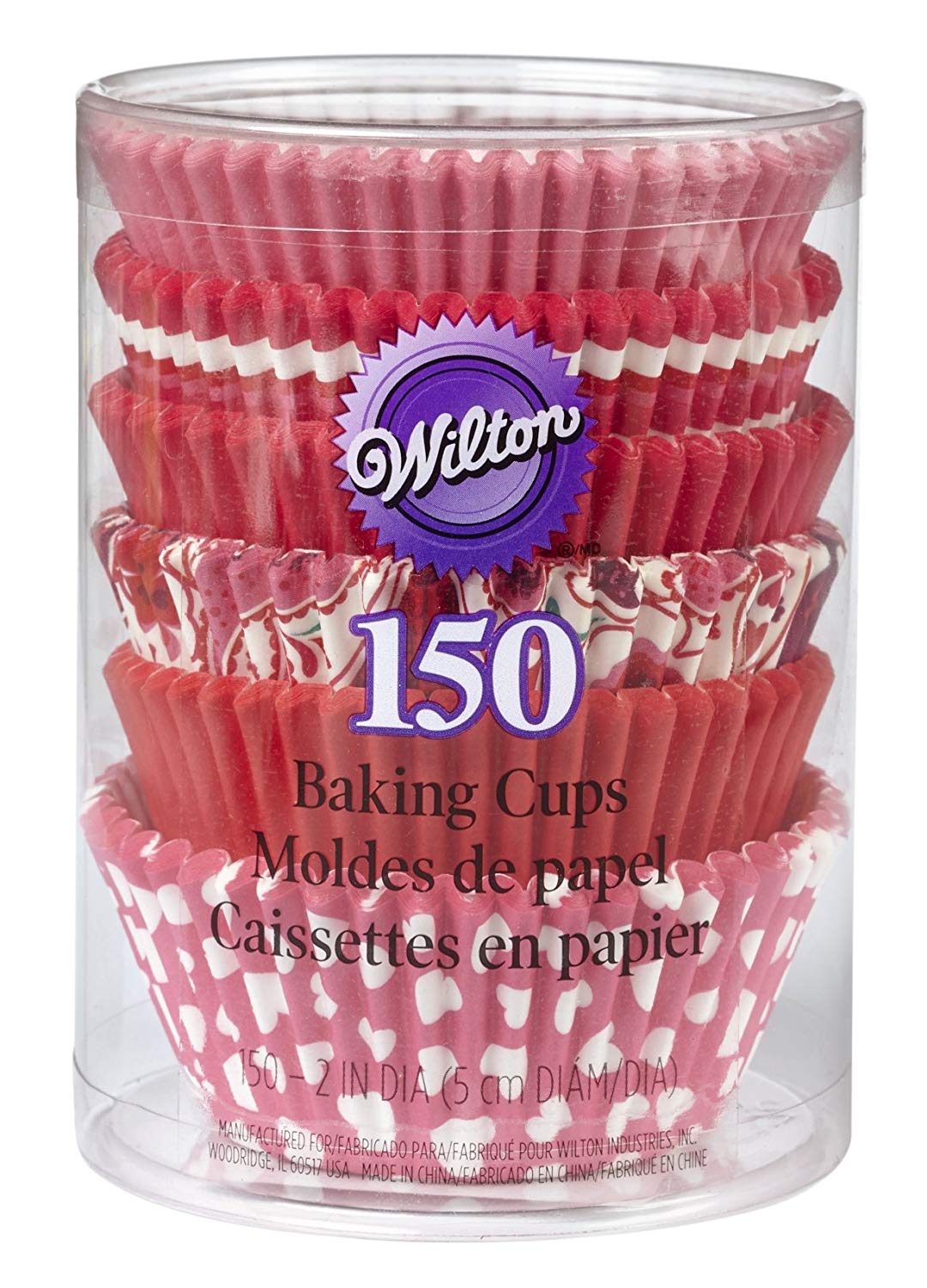 Valentine MultiPack Standard Baking Cups, 150Pack, Baking cups 150