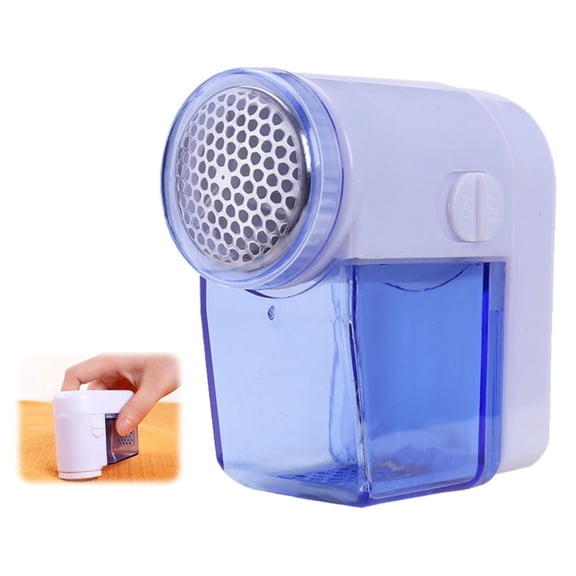 Electric Lint Remover Fabric Shaver with Honeycomb Mesh, Portable Battery Powered Clothes Fuzz Remover for Sweaters, Bedding & Upholstery