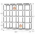 thumbnail image 3 of Armario portátil VTRIN para colgar ropa con funda de 170 cm de ancho, 3 of 8
