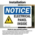 thumbnail image 3 of (2 Pack) Electrical Panel Inside Sign, 3 of 7