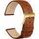 thumbnail image 1 of wonima11 Watch Bands, Top Grain Leather, Embossed Alligator Grain, Quick Release, Band Width 18mm 20mm 22mm, 1 of 1