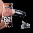 thumbnail image 3 of Ensemble d'Extension d'Ongles 100 Pcs Faux Ongles en Cristal 5 Pcs Pinces d'Extension Outils de Manucure, 3 of 8