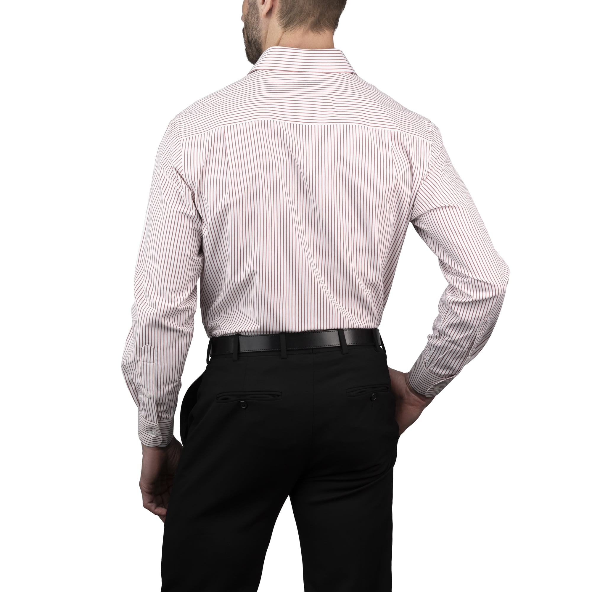U.S. Polo Assn. Mens Dress Shirt Regular Fit Long Sleeve