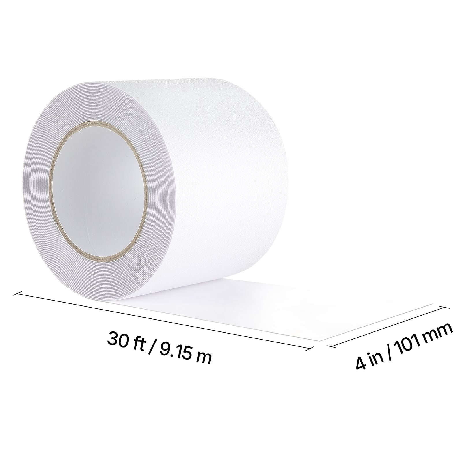 Anti-Slip Tape, 30 FT x 4 inch Transparent Non-Slip Grip Tape for Indoor & Outdoor Use, Ultra-Clear Non Skid Traction Treads for Bathrooms Boats Stairs Pools, Safe & Comfortable for Bare Feet