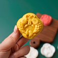 thumbnail image 4 of 50g Mooncake Sellos a presión de mano Gadgets Material plástico para hornear accesorios Feliz Sencillez, 4 of 5