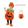 thumbnail image 1 of Disfraz de Halloween para niñas, conjunto de ropa, diadema, bolsa de calabaza, 2023, 1 of 4