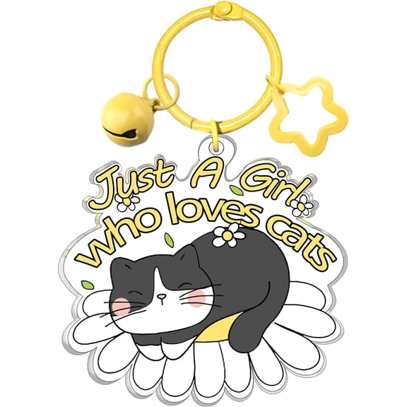 Cat Lover Gifts For Women Teen Girls Best Women Girls Stocking Stuffers 2025 Cute Cats Keychain Gifts For Cats Lovers Owners Fun Christmas Gift For Cat Lovers People Teen Girl Gift Trendy Stuff