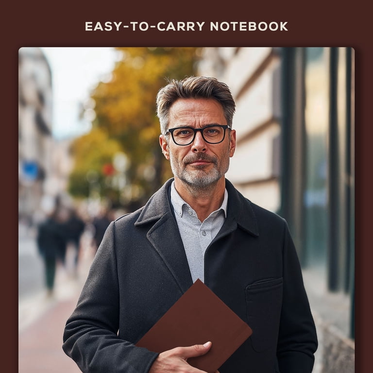 Beechmore Books Leather Hardcover Lined Journal, A5 photo 7
