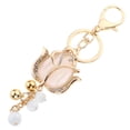thumbnail image 3 of Tulip Keychain Decorative Flower Keychain Hanging Ornament Wallet Bag Pendant Decor, 3 of 6