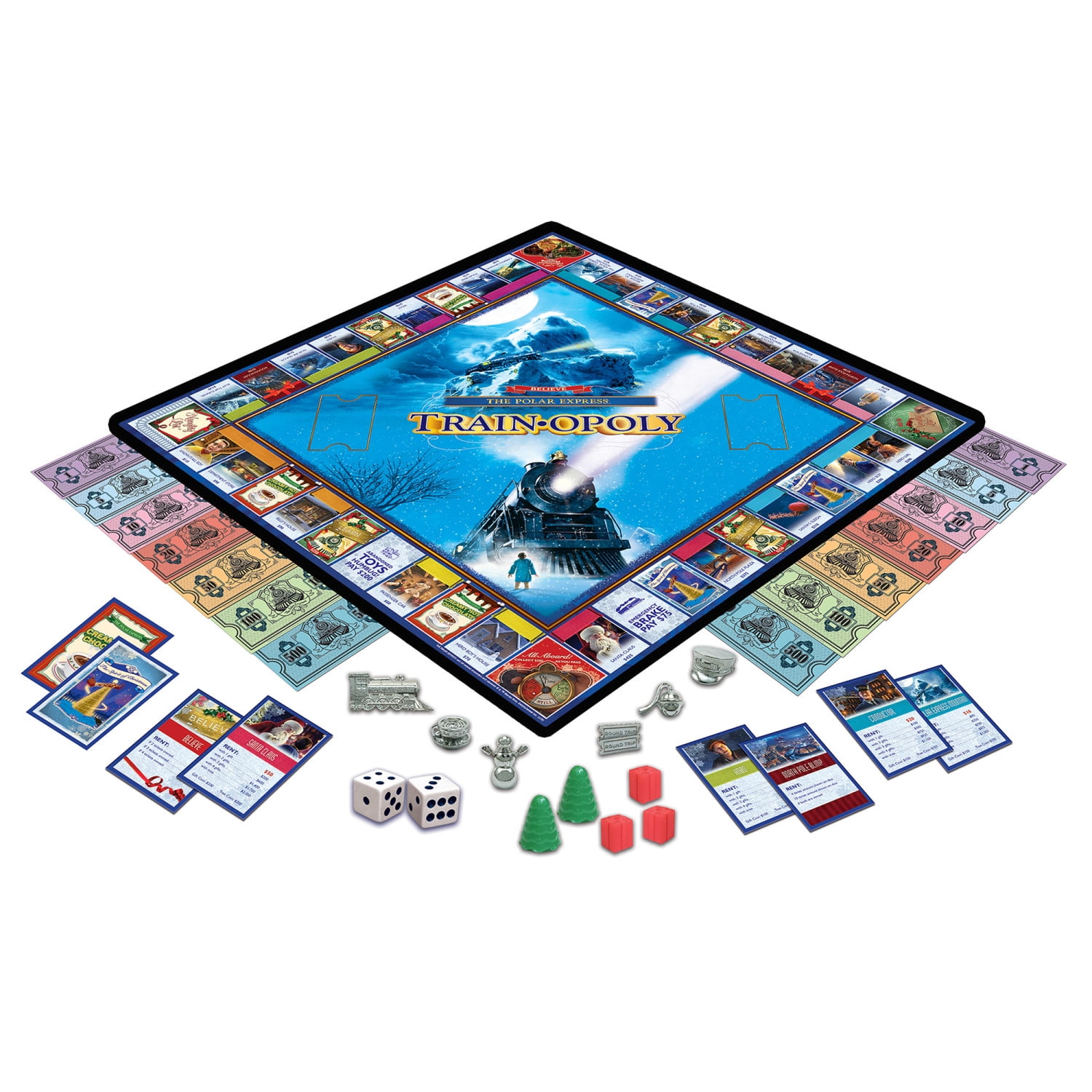 MasterPieces Opoly Family Board Games - Polar Express