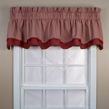 Ellis Curtain Logan Check Bradford Valance