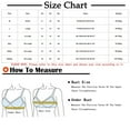 thumbnail image 3 of Jsaierl Lace Bras for Women Front Closure Plus Size Support T-shirt Bras Cotton Comfort Bralettes Cozy Everyday Full Figure Bras, 3 of 9