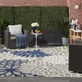 thumbnail image 2 of Nourison Aloha 9' x 12' Ivory Navy Modern Rug, 2 of 10