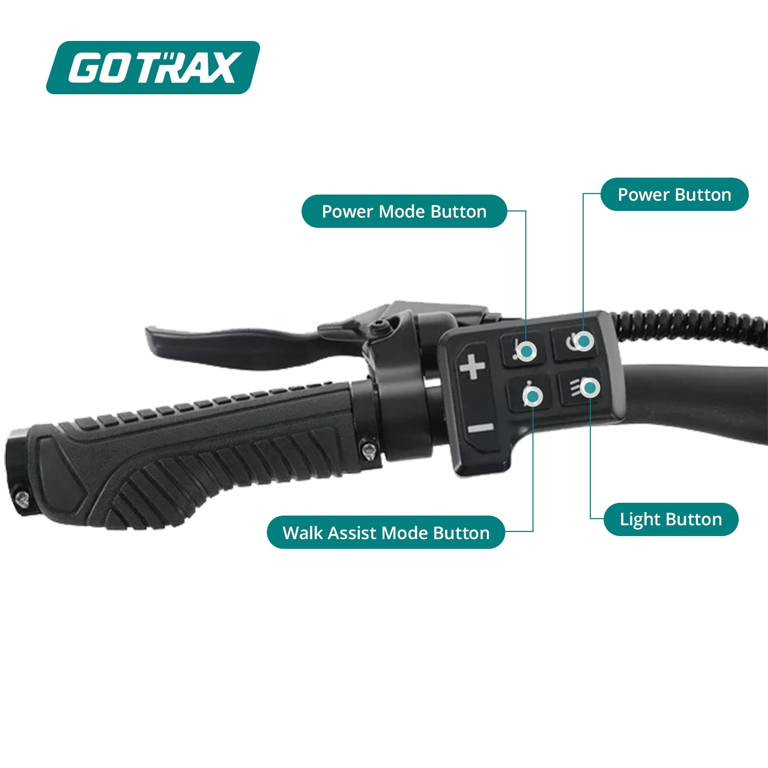 GOTRAX - Brandclub - GOTRAX GX1 Adult Folding Electric Scooter