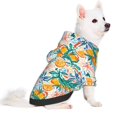 thumbnail image 2 of Fotbe Colorful Fruits Sudadera con Estampado para Perros Pequeños – Suéter con Capucha para Mascotas, Tela Suave de Forro Polar con Bolsillo-X-Small, 2 of 7