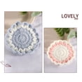 thumbnail image 6 of 1/5Pcs Dream Lifestyle Cup Mats, Cute Flower Shaped Cup Mats with Lace for Drinks , Handmade Crochet Placemat Coasters for Daily Use Party Family Gathering and Holidays, Home Decoration, 6 of 8