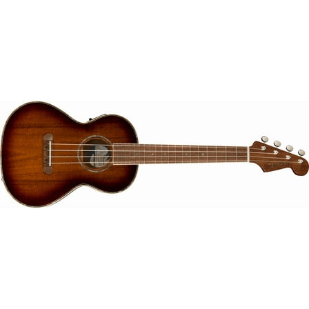 Fender Montecito Koa Acoustic-Electric Tenor Ukulele, Shaded Edge Burst