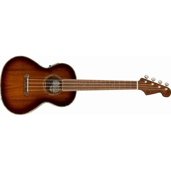 Fender Montecito Koa Acoustic-Electric Tenor Ukulele, Shaded Edge Burst