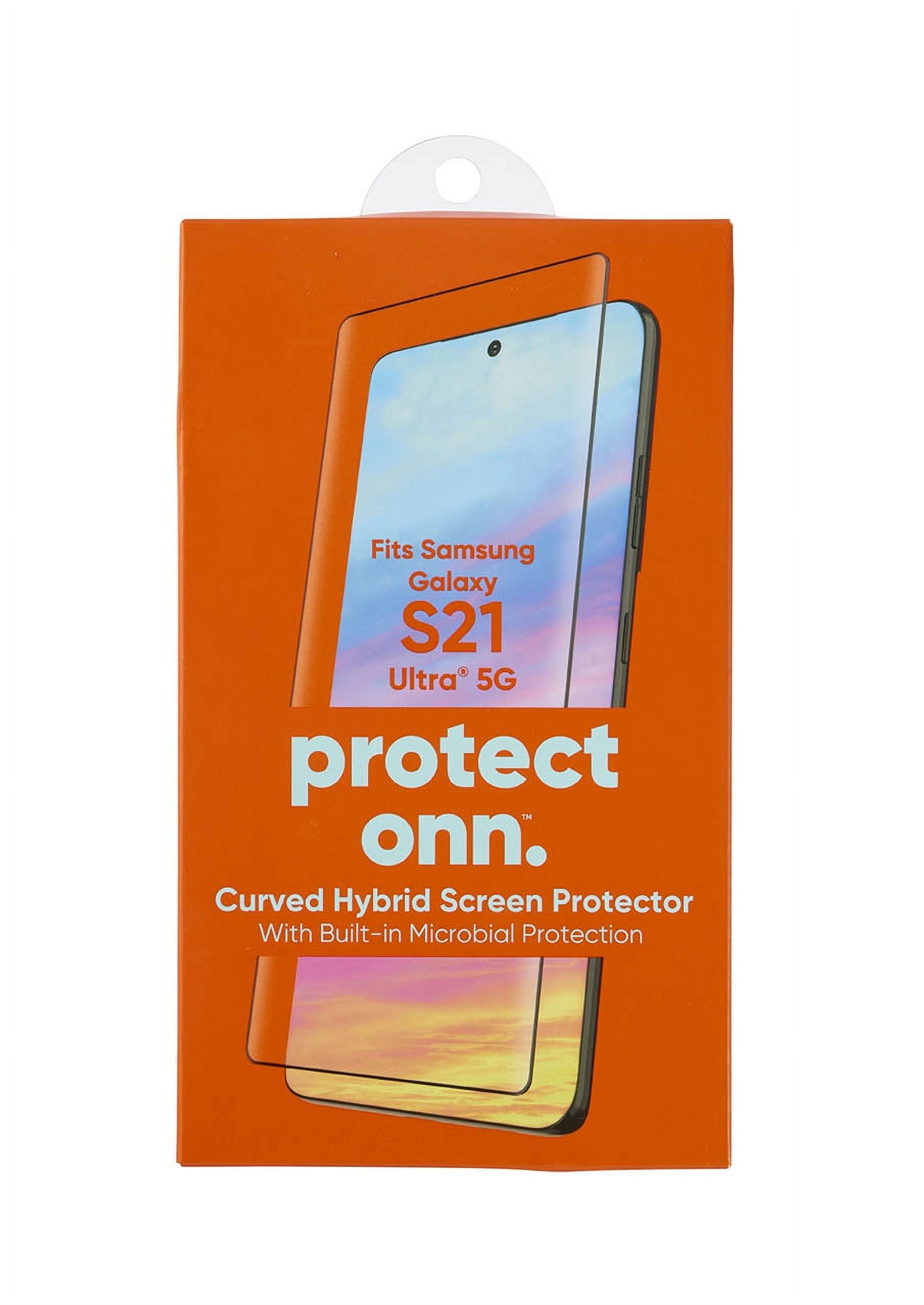 Paquete de 2+2 protectores de pantalla de privacidad para Galaxy S21 Ultra con