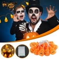 thumbnail image 2 of Pumpkin Decoration Halloween Face Head Led String Home Decor, 2 of 3