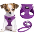 thumbnail image 1 of Set de arnés y correa para perros YIMEIS Reflective Purple para perros, 1 of 4