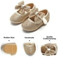 thumbnail image 4 of Toddler Little Girl Princess Dress Shoes-Mary Jane Flats for Girl Party School Shoes., 4 of 6