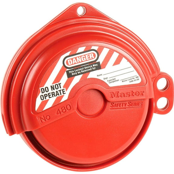 Master Lock 480 Lockout Tagout Rotating Gate Valve Lockout