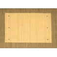 thumbnail image 1 of Ahgly Company Indoor Rectangle Solid Brown Modern Area Rugs, 5' x 7', 1 of 4